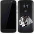 NHL Chicago Blackhawks Black Background Moto E5 Play Skin